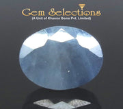 9.26 Ratti Natural Blue Sapphire With Govt Lab Certified-(1221)